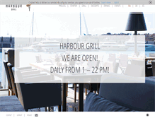 Tablet Screenshot of harbour-grill-mallorca.com